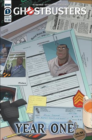 Ghostbusters: Year One issue 1-B Dan Schoening Files Cover