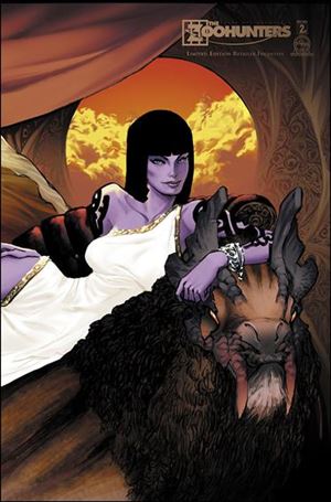 Zoohunters issue 2-D Peter Steigerwald Wraparound Cover