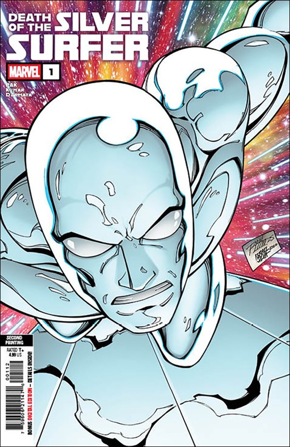 Death of the Silver Surfer issue 1-H Ron Lim Cover (Second Printing)