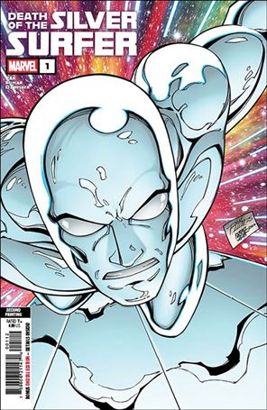 Death of the Silver Surfer issue 1-H Ron Lim Cover (Second Printing)