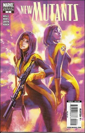 New Mutants (2009) issue 4-C Benjamin Cover 1:15