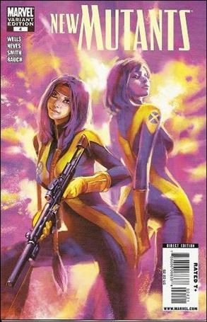 New Mutants (2009) issue 4-C Benjamin Cover 1:15