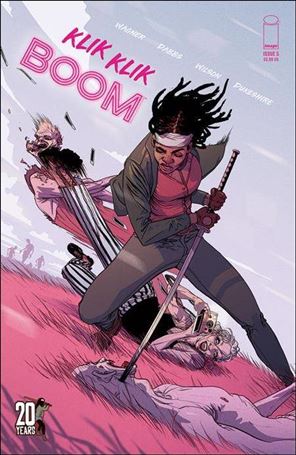 Klik Klik Boom issue 5-B Douglas Dabbs TWD 20th Anniversary Cover