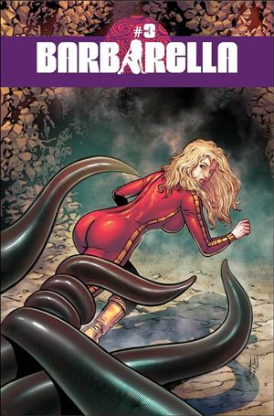 Barbarella (2021) issue 3-F Edu Menna Cover