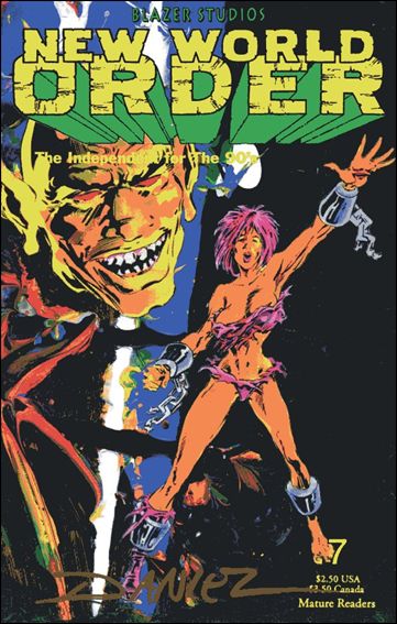 New World Order (1992) issue 7 Wraparound Cover