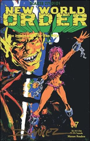 New World Order (1992) issue 7 Wraparound Cover