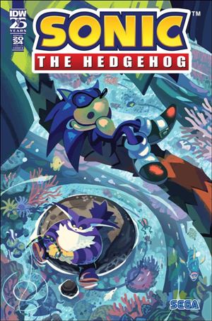 Sonic the Hedgehog Annual issue 2024-B Nathalie Fourdraine Cover