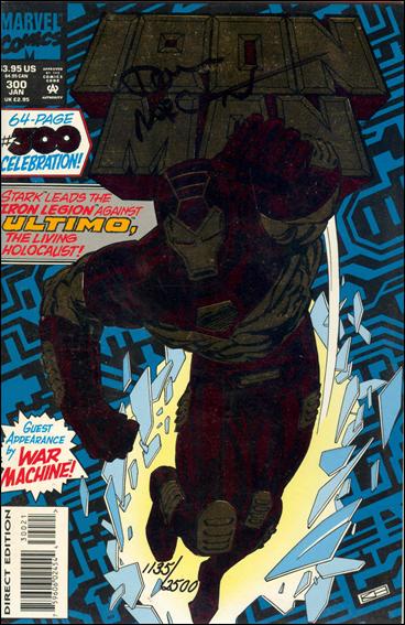 Iron Man (1968) issue 300-C Catch a Star (Signed by Tom Morgan) 1/2500