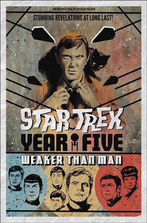 Star Trek: Year Five issue 17-B J.J. Lendl 1:10 Cover
