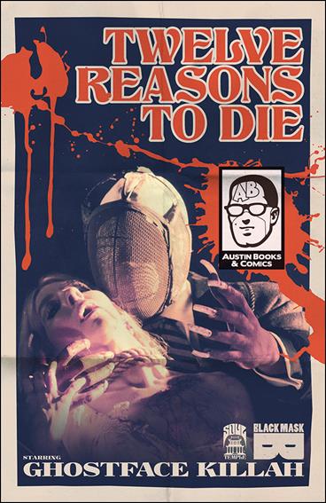 12 Reasons to Die issue 1-E Austin Books & Comics Tour Cover