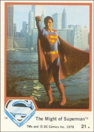 Superman (Movie) Series 1 (Base Set) card 21 The Might of Superman