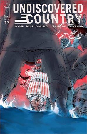 Undiscovered Country issue 13 Giuseppe Camuncoli Cover