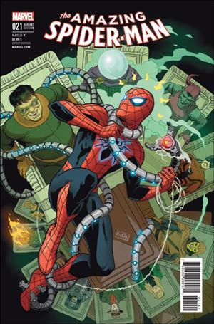 Amazing Spider-Man (2015) issue 21-B Paolo Rivera 1:25 Cover
