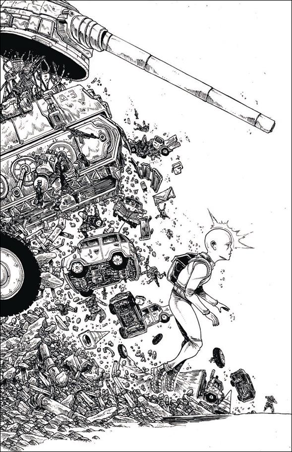2021: Lost Children issue 1-C James Stokoe Black & White Cover