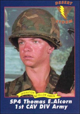 Operation Yellow Ribbon Desert Storm Trading Cards (Base Set) Cover Image 2