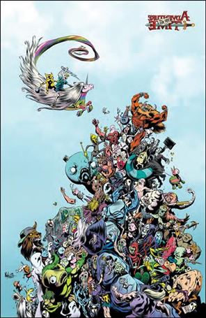 Adventure Time: The Flip Side issue 6-C Kyle Hotz 1:15 Cover