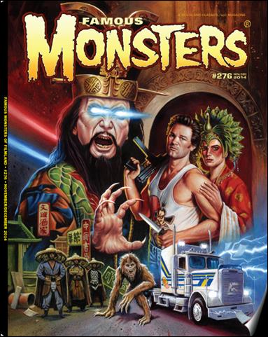 Famous Monsters of Filmland issue 276 Big Trouble Diamond & Newsstand Cover