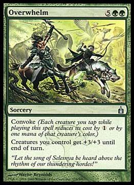 Magic the Gathering: Ravnica (Base Set)  card 175 Overwhelm