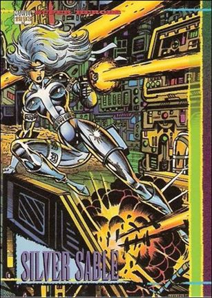 Marvel Universe: Series 4 (Base Set) card 6 Silver Sable