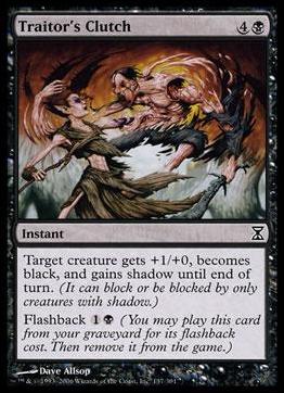 Magic the Gathering: Time Spiral (Base Set) card 137 Traitor's Clutch