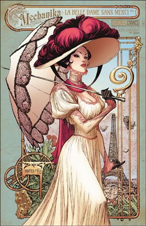 Lady Mechanika: La Belle Dame Sans Merci issue 1-F Joe Benitez Original Comics Cover 1/500
