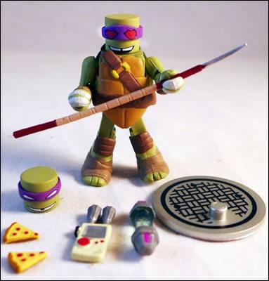 Teenage Mutant Ninja Turtles Minimates (Series 2) figure 1 Sewer Donatello