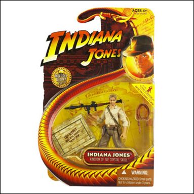 Indiana Jones Basic 3 3/4" Action Figures  figure 19 Indiana Jones (with rocket launcher)