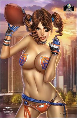 Grimm Fairy Tales Presents Oz: Reign of the Witch Queen issue 4-F Eric Basaldua Wizard World Chicago Cover 1/250