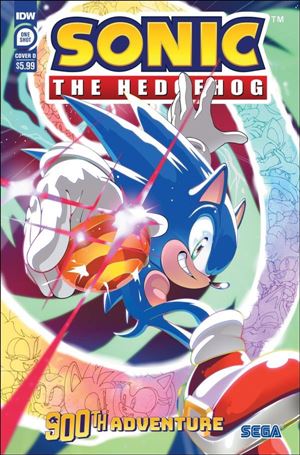 Sonic the Hedgehog: 900th Adventure issue 1-D Adam Bryce Thomas Cover