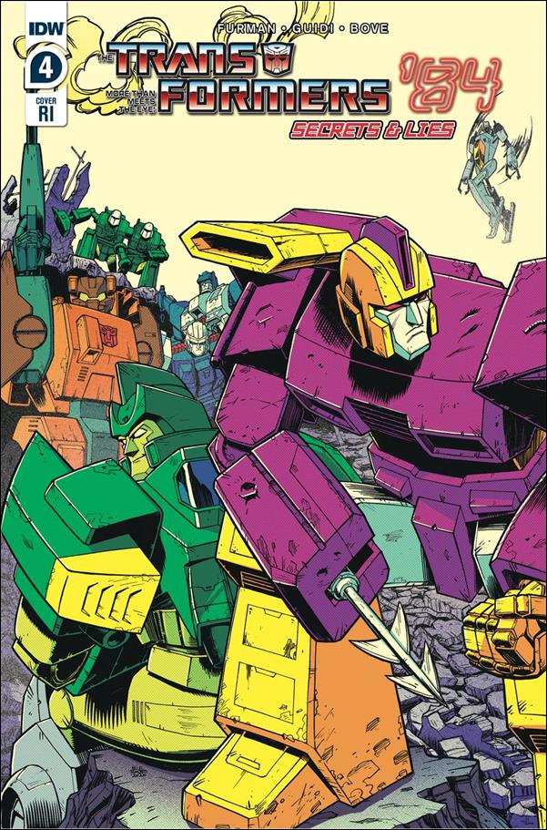 Transformers '84 issue 4-C Nick Roche 1:10 Cover