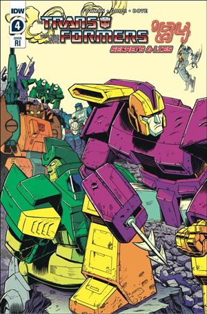 Transformers '84 issue 4-C Nick Roche 1:10 Cover