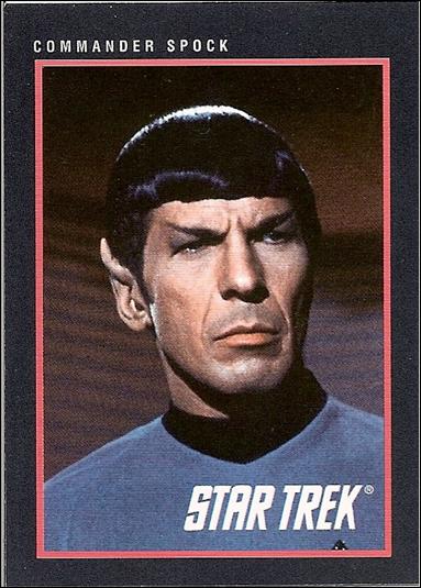 Star Trek 25th Anniversary: Series 1 (Base Set) card 119 Commander Spock