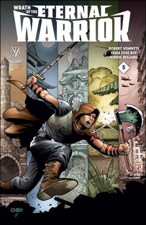 Wrath of the Eternal Warrior issue 5-D Sean Chen 1:20 Cover