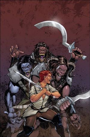 Robert Jordan's The Wheel of Time: The Great Hunt issue 4-D Jordan Gunderson 1:10 Virgin Cover