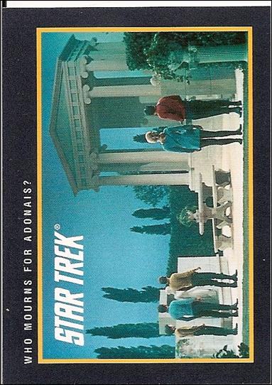 Star Trek 25th Anniversary: Series 1 (Base Set) card 63 Who Mourns for Adonais?