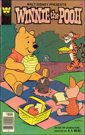 Walt Disney Winnie the Pooh issue 15-B Whitman Cover