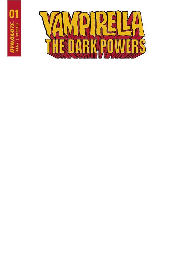 Vampirella: The Dark Powers issue 1-F Blank Authentix Cover