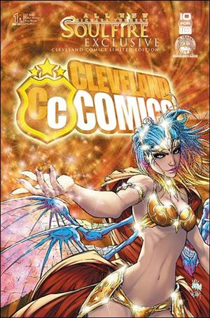 Michael Turner's Soulfire (2013) issue 1-D28 V Ken Marion Cleveland Comics Cover