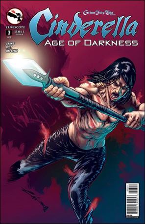 Grimm Fairy Tales Presents Cinderella: Age of Darkness issue 3-B Emilio Laiso Cover