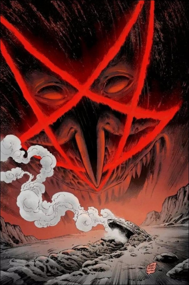 Department of Truth issue 4-G Brian Level Comic Kingdom Virgin Foil Cover, 1/250