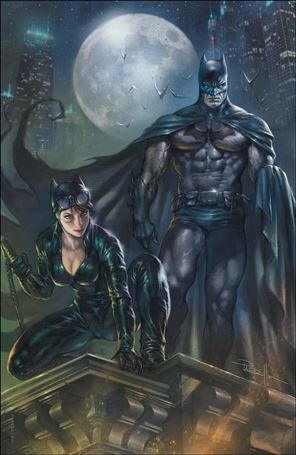 Batman (2016) issue 100-I Lucio Parrillo Comics Elite Virgin Cover 1/1000