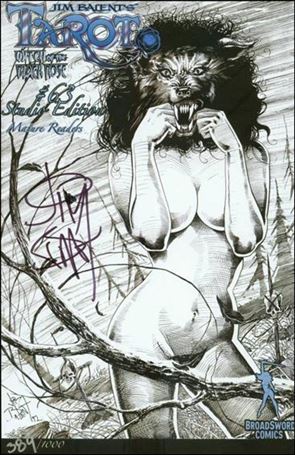 Tarot: Witch of the Black Rose issue 63-C Studio Edition Cover Signed by Balent 1/1000 w/COA