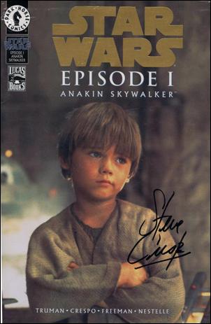 Star Wars: Episode I Anakin Skywalker issue nn-F DF Gold Foil Photo Cover (Signed by S. Crespo)