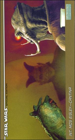 Star Wars Trilogy Special Edition Widevision  (Base Set) card 22 Int. Mos Eisley - Cantina