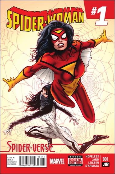 Spider-Woman (2015) issue 1 Greg Land Cover