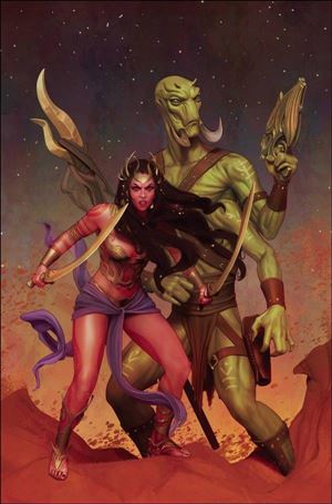 Dejah Thoris (2023) issue 6-K Rebeca Puebla 1:25 Virgin Cover