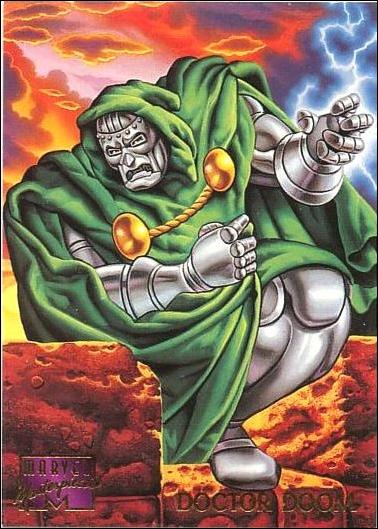 1995 Marvel Masterpieces (Base Set) card 30 Doctor Doom