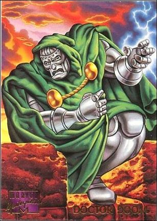 1995 Marvel Masterpieces (Base Set) card 30 Doctor Doom