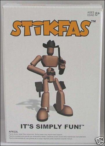 Stikfas Lite Pack figure AFK22L Alpha Male Cowboy
