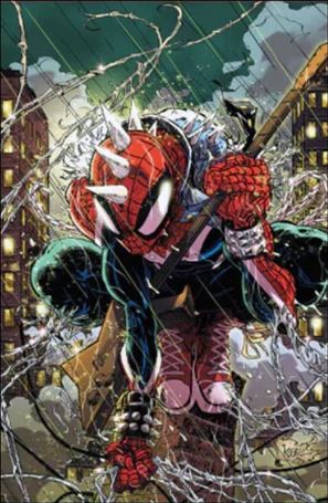 Spider-Punk: Arms Race issue 1-L Kaare Andrews Unknown Comics Virgin Cover